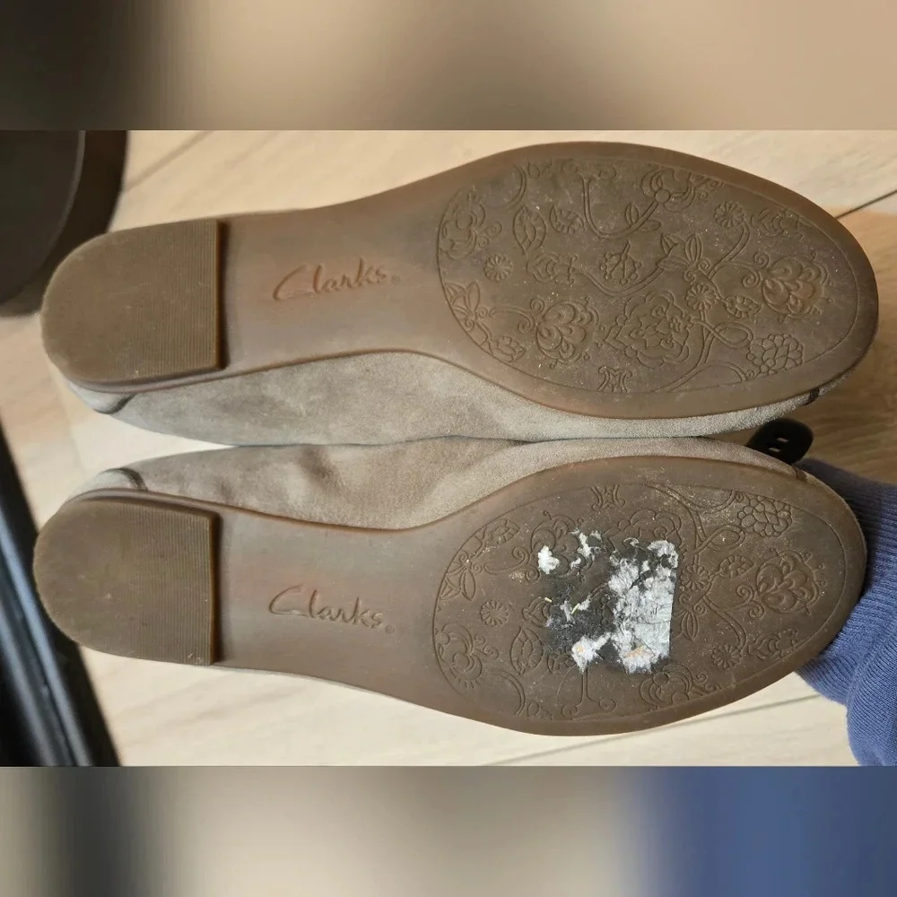 Indigo by Clarks leather flats
